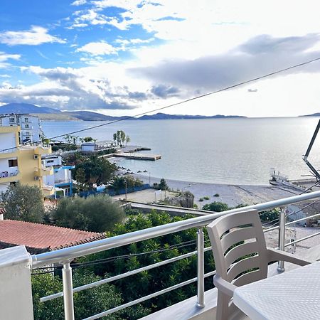 Violet Sea View Apartment Sarande Bagian luar foto