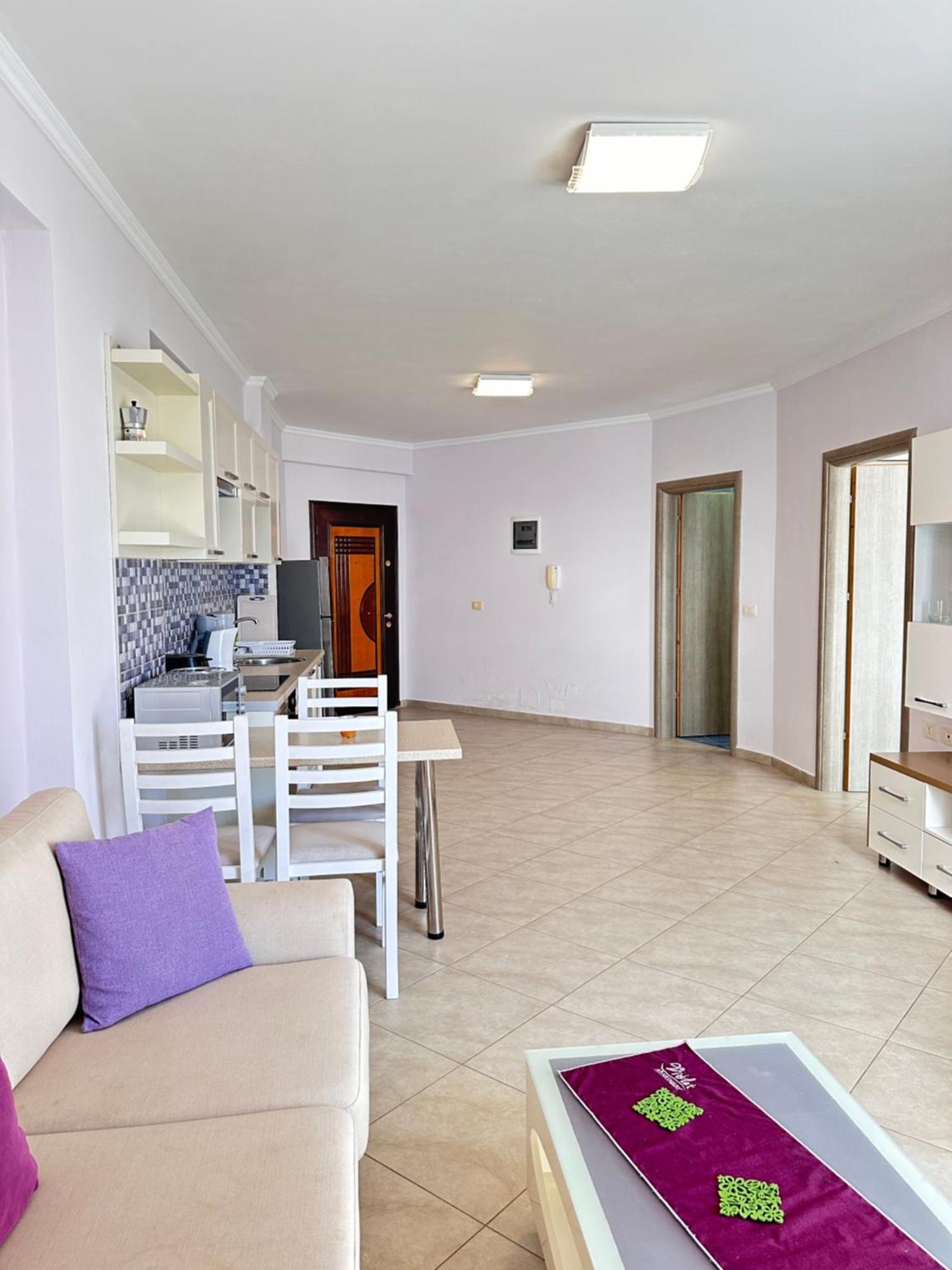 Violet Sea View Apartment Sarande Bagian luar foto