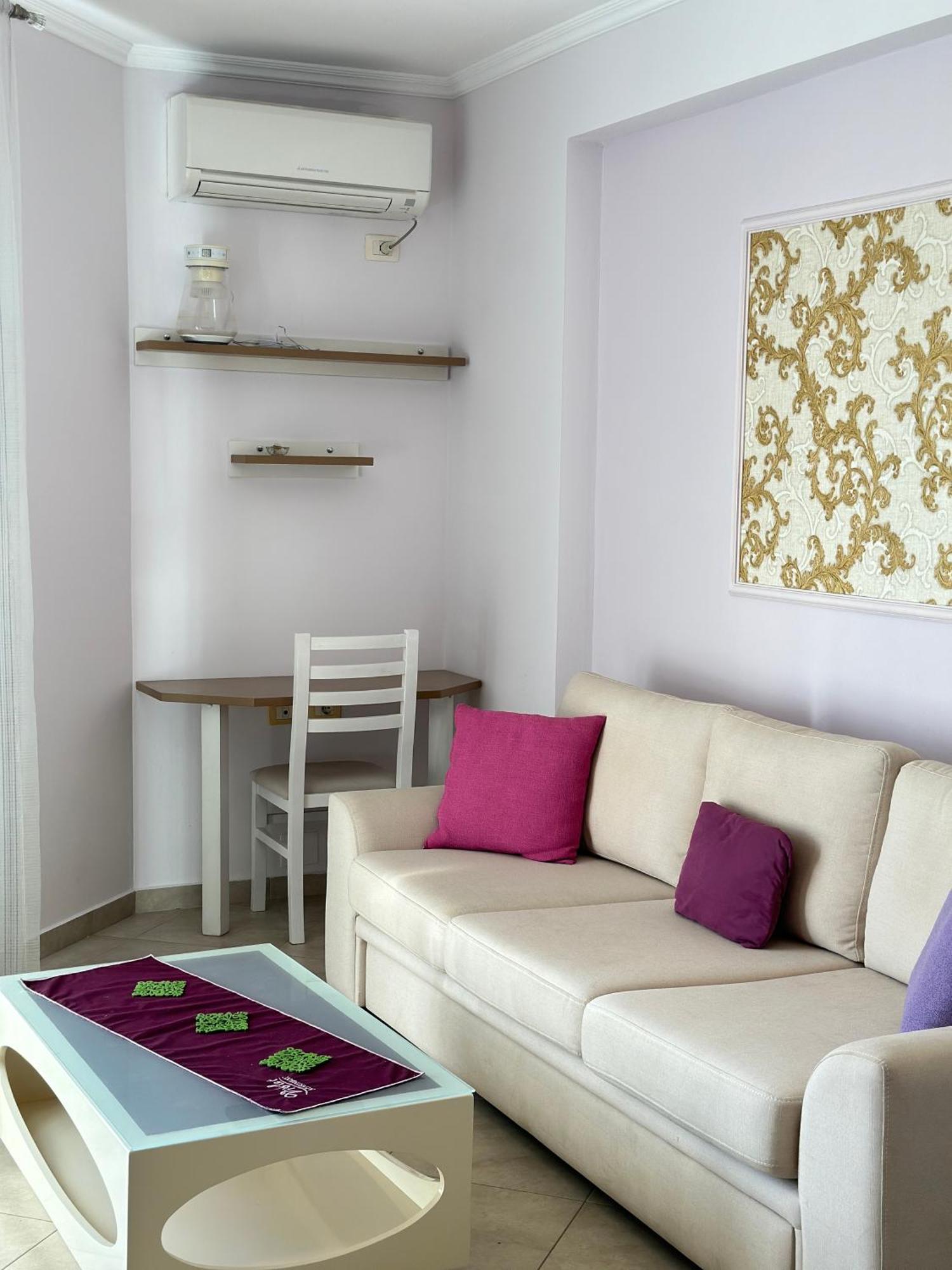 Violet Sea View Apartment Sarande Bagian luar foto