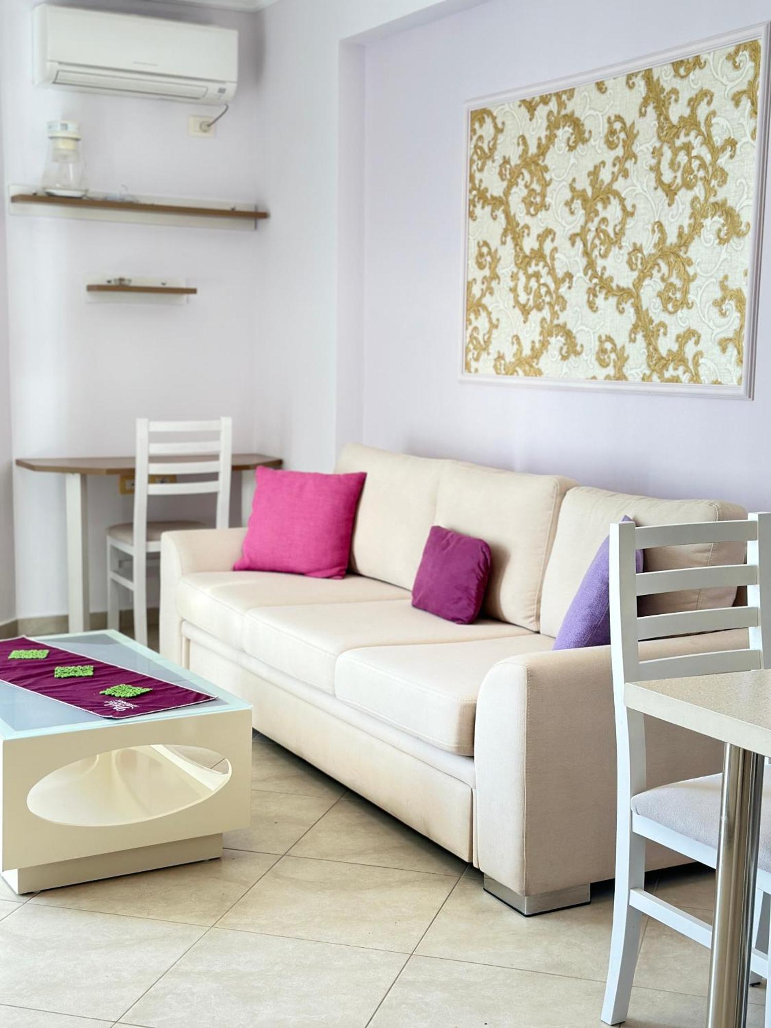 Violet Sea View Apartment Sarande Bagian luar foto