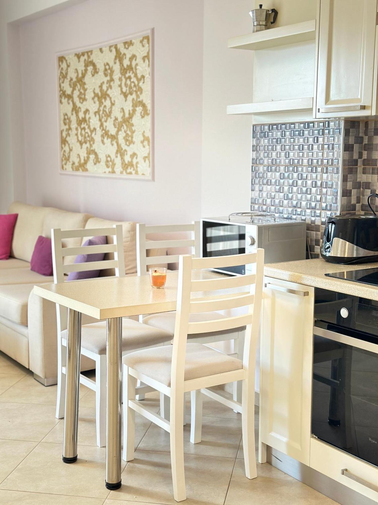 Violet Sea View Apartment Sarande Bagian luar foto
